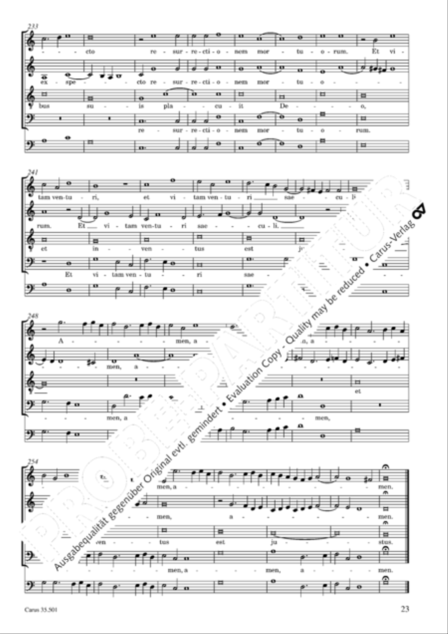 Palestrina: Masses and individual movements Score scores gallery preview page 38
