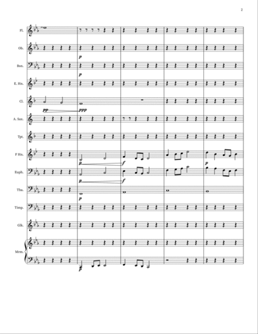 Voyage of the Sea Concert Band scores gallery preview page 2