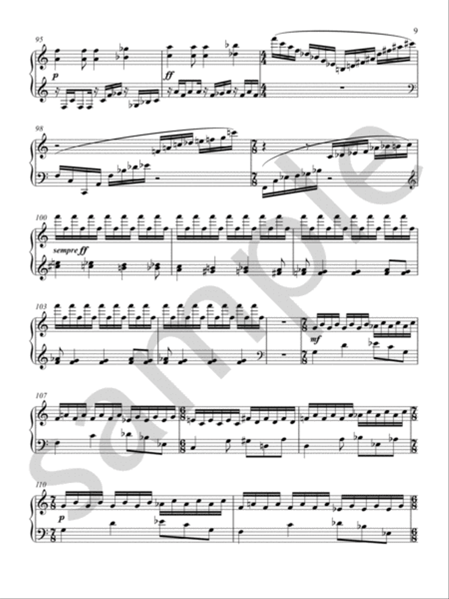 Spirals Marimba scores gallery preview page 10