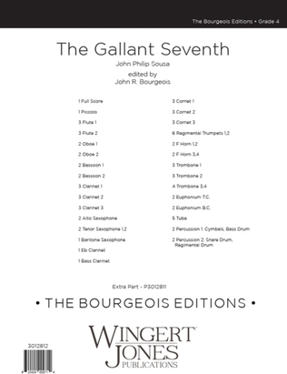 The Gallant Seventh - Full Score
