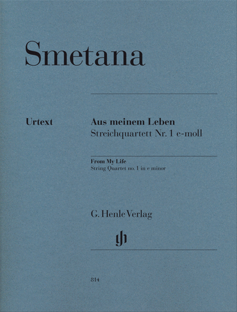 From My Life – String Quartet No. 1 in E Minor String Quartet scores gallery preview page 1