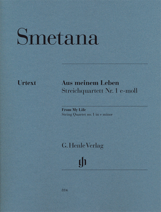 Book cover for From My Life – String Quartet No. 1 in E Minor