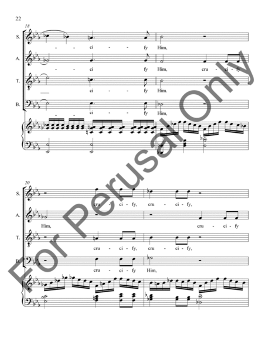 Christus Christus 4-Part scores gallery preview page 21