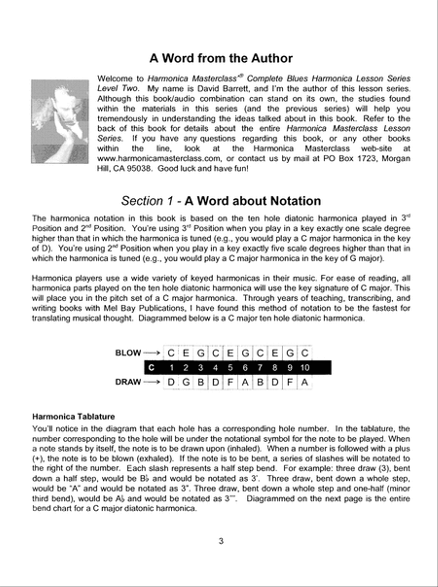 Exploring 3rd Position, Level 2 Harmonica scores gallery preview page 4