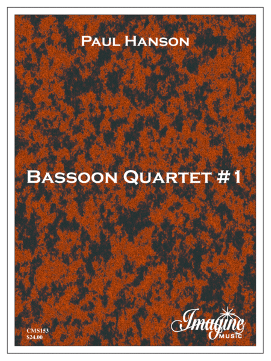 Bassoon Quartet #1 Bassoon Quartet scores gallery preview page 1