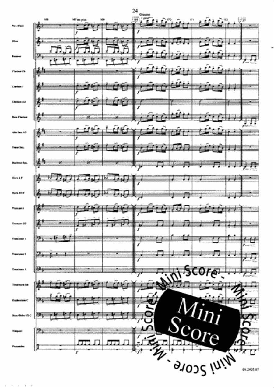 Telemark Fantasy Concert Band scores gallery preview page 30