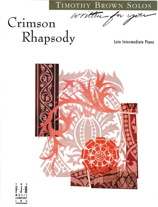 Book cover for Crimson Rhapsody