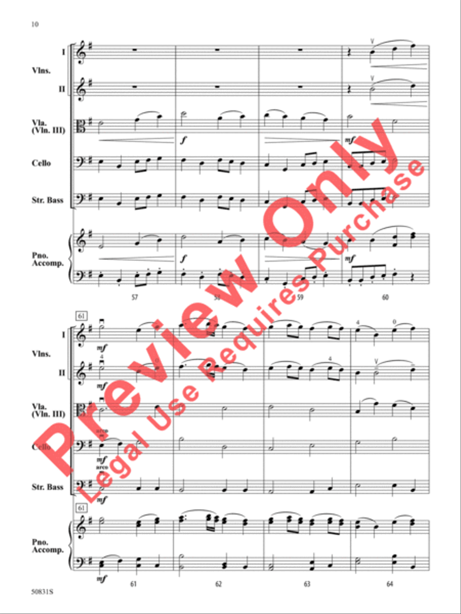 Fury String Orchestra scores gallery preview page 11