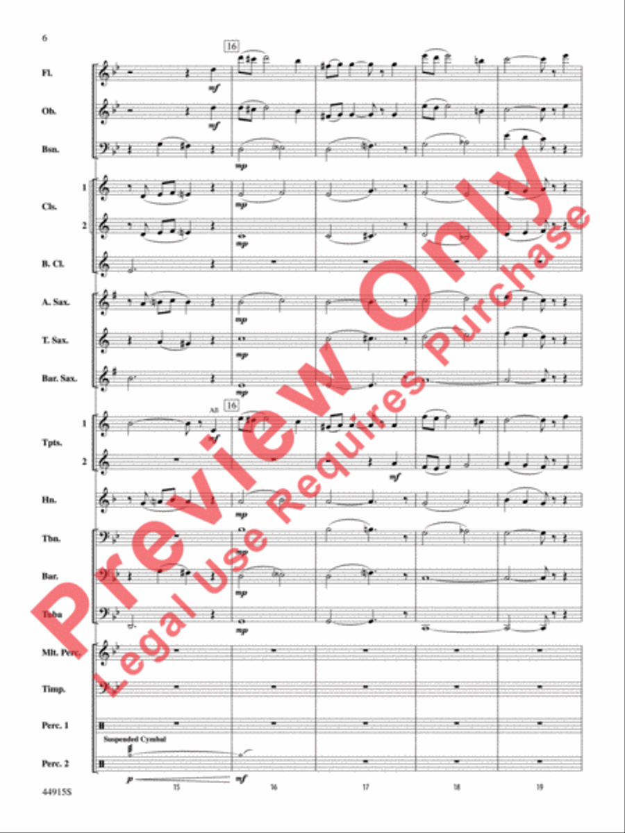 Transylvanian Lullaby Transylvanian Lullaby Concert Band scores gallery preview page 7