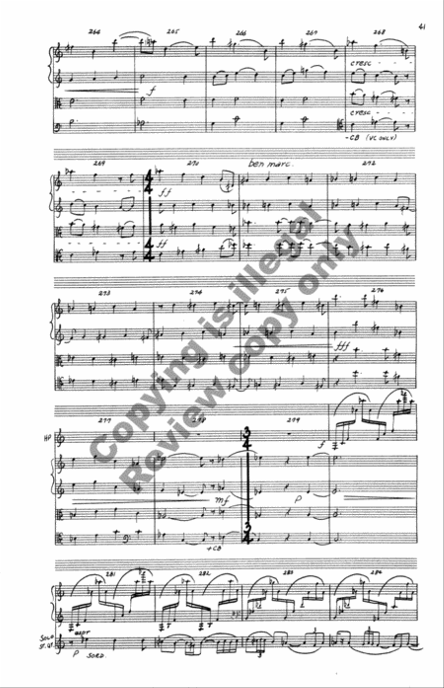 Concerto for Orchestra Concerto for Orchestra Full Orchestra scores gallery preview page 119
