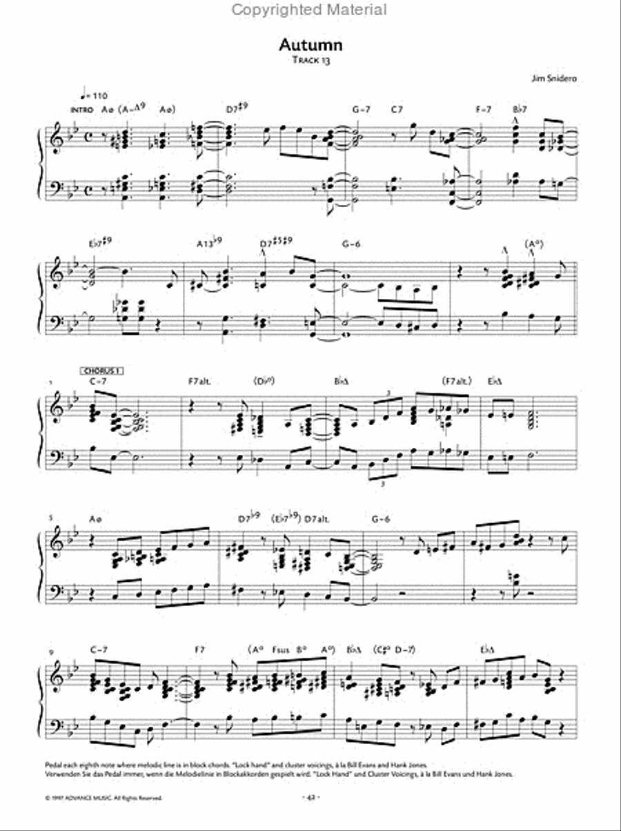 Jazz Conception Piano Jazz Conception Piano Piano Method scores gallery preview page 14