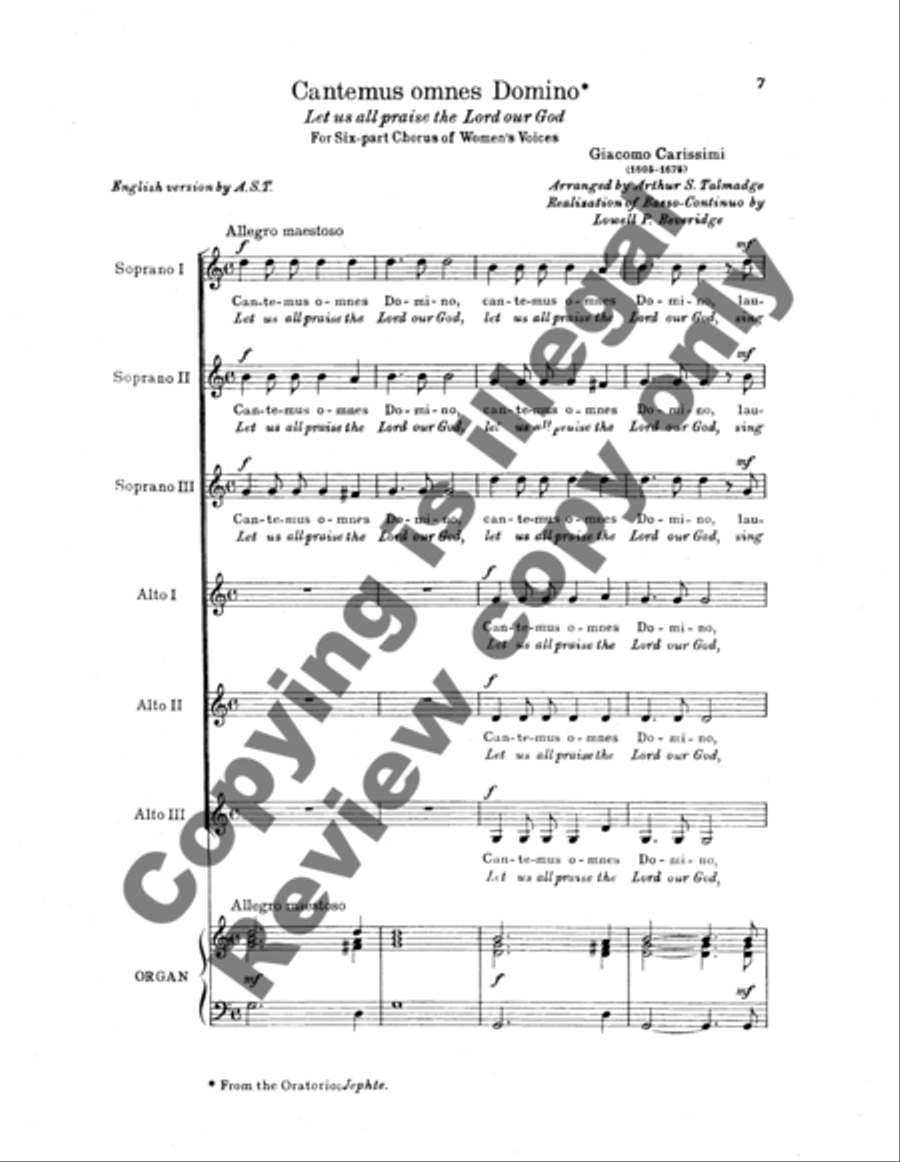 Hymnum Cantemus (Sing hymns of praise) SSA scores gallery preview page 9