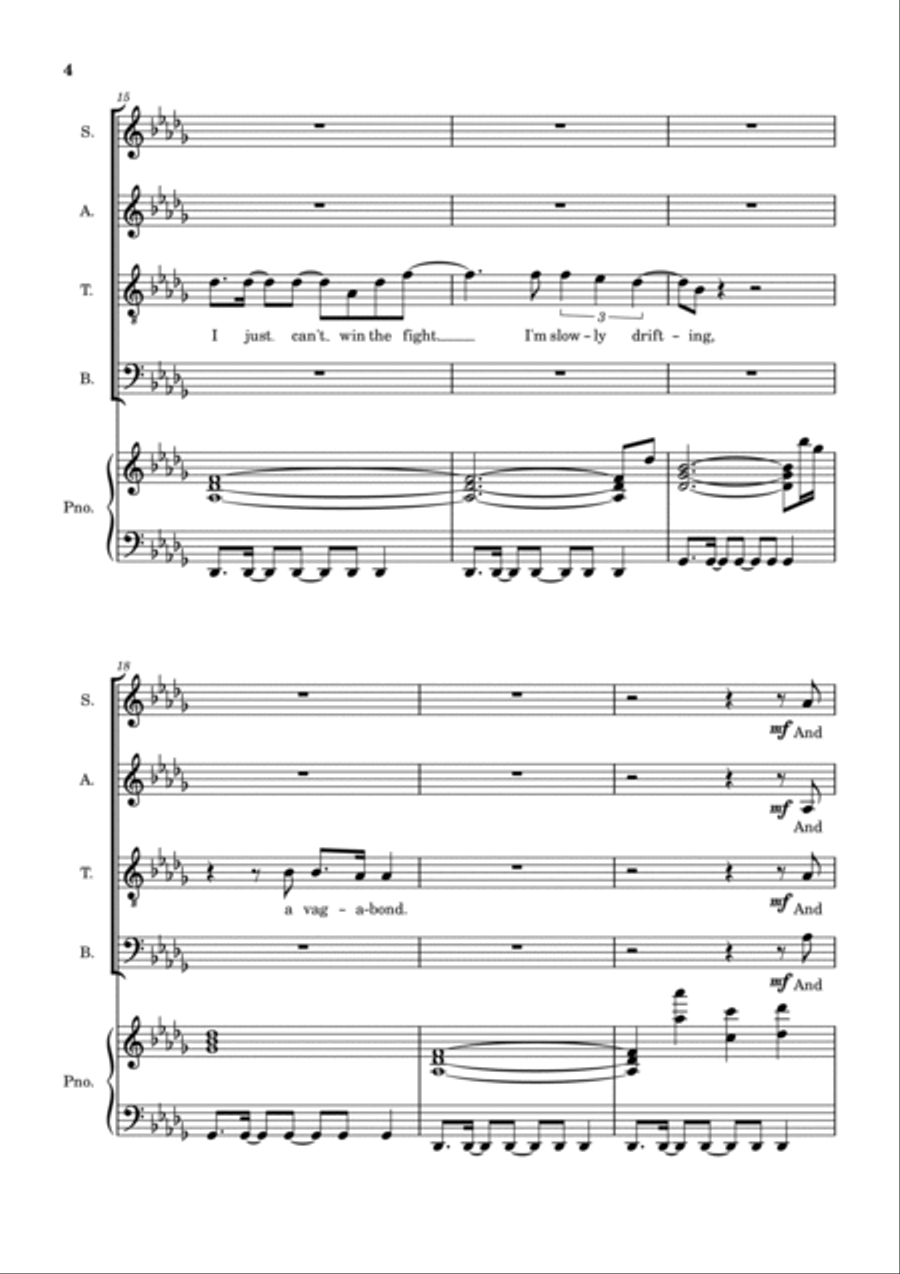 I Thank God 4-Part scores gallery preview page 5