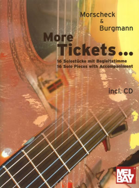 More Tickets-16 Solo Pieces with Accompaniment Acoustic Guitar - Sheet Music
