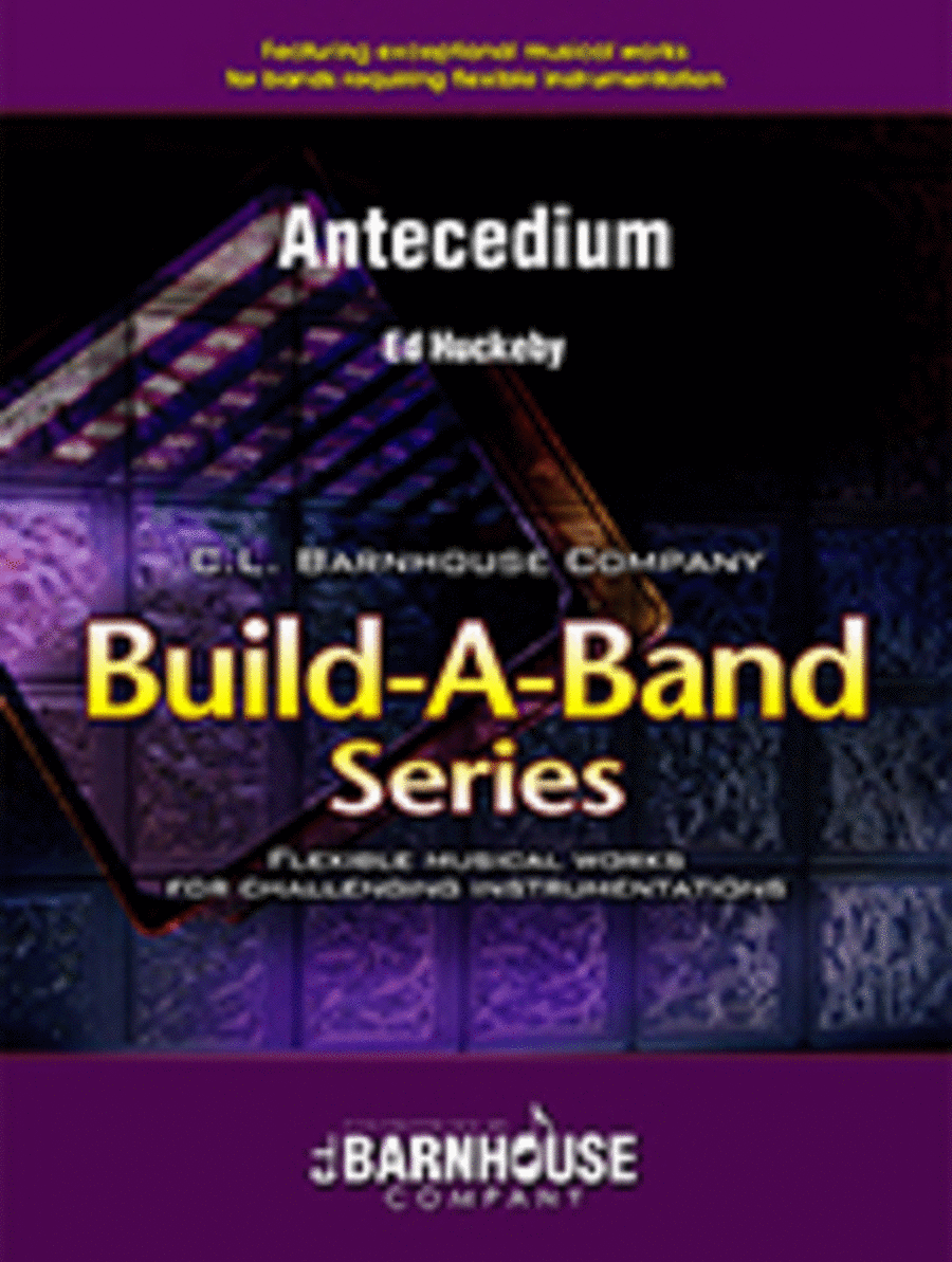 Antecedium Concert Band - Sheet Music