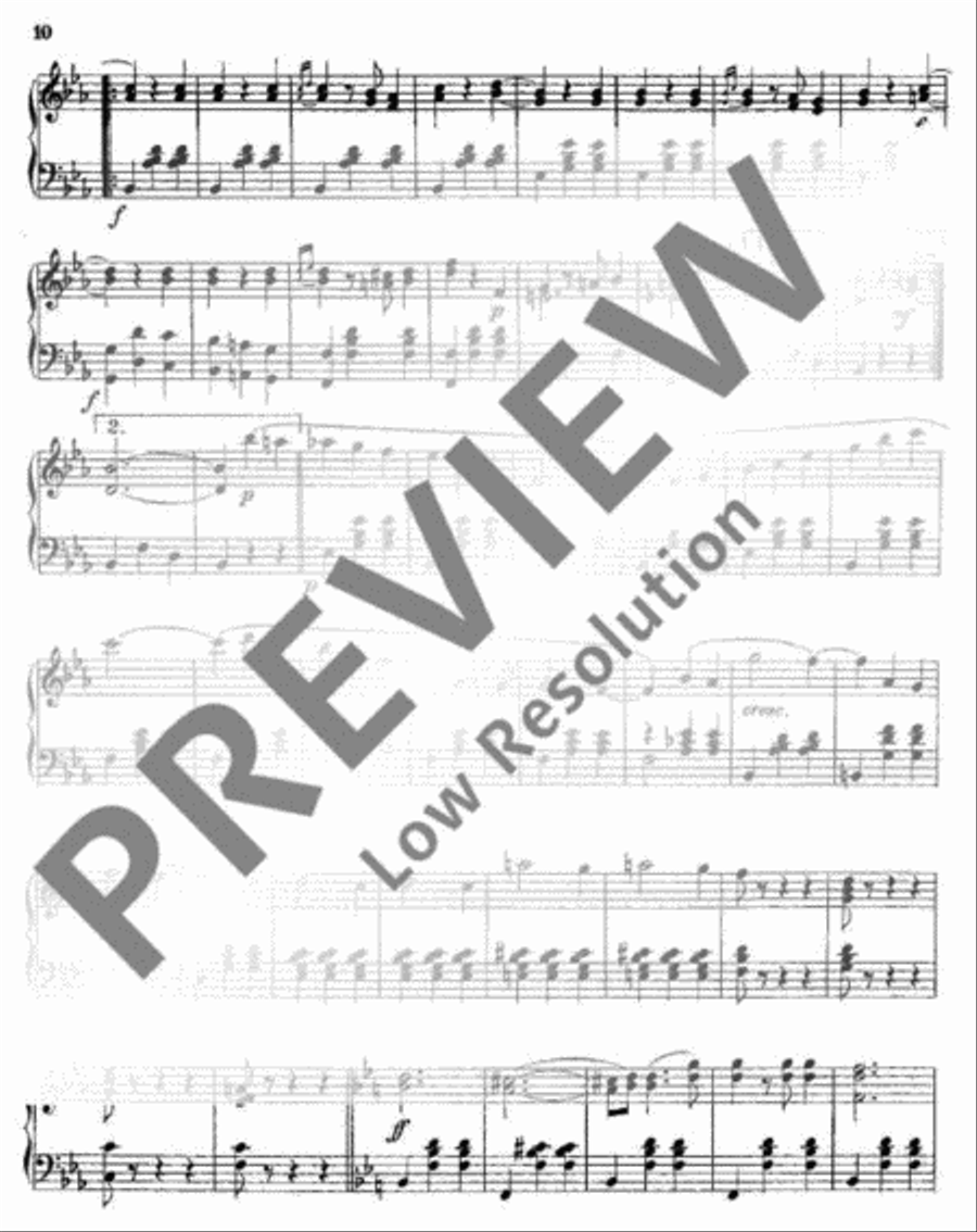 Vogelstimmen Piano Solo scores gallery preview page 11