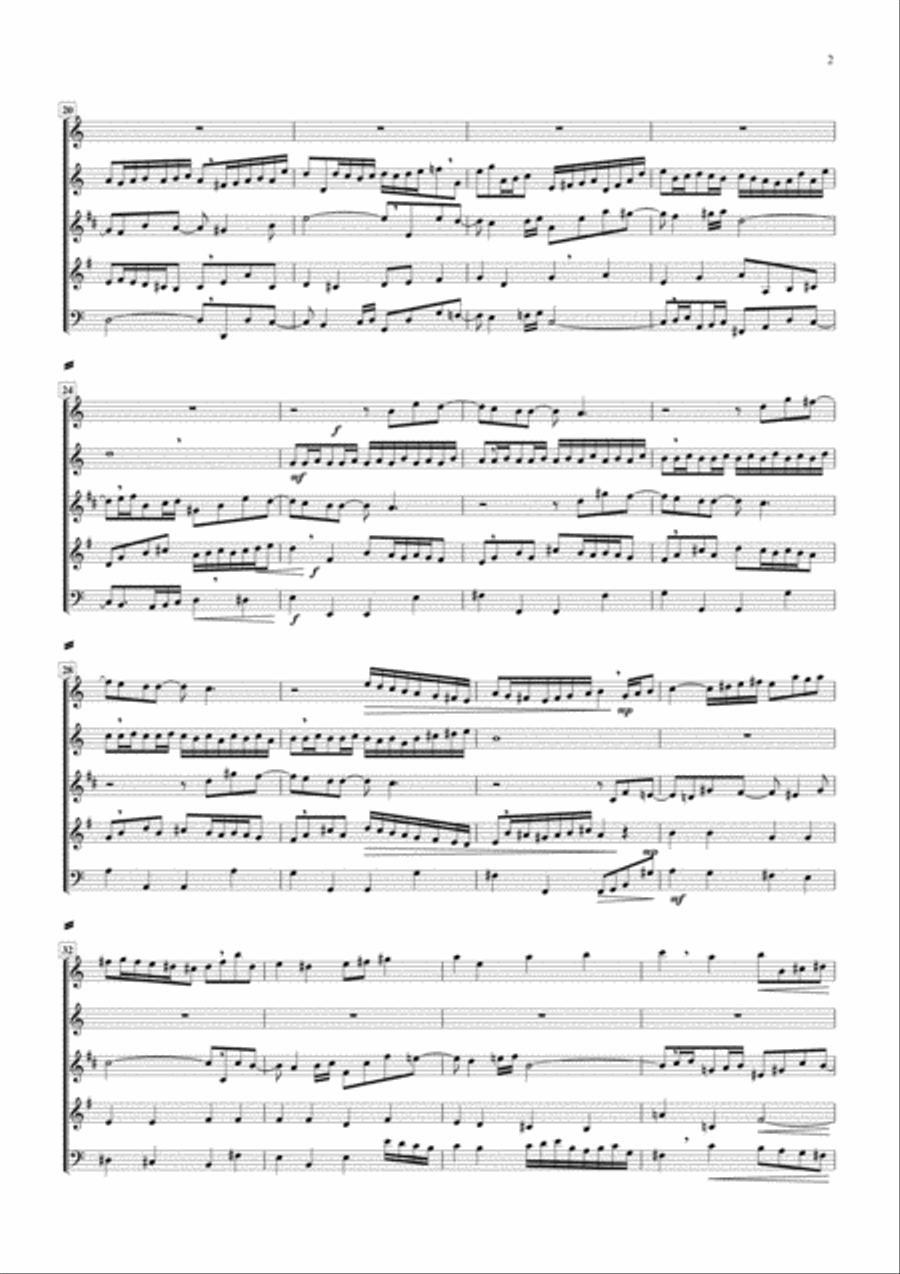 To Be Continued To Be Continued Woodwind Quartet scores gallery preview page 2