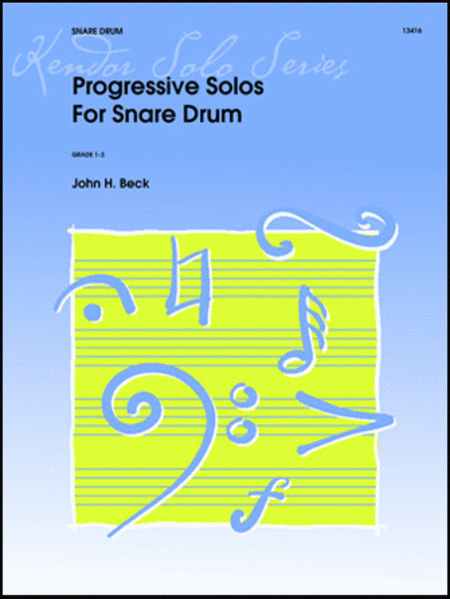 Progressive Solos For Snare Drum