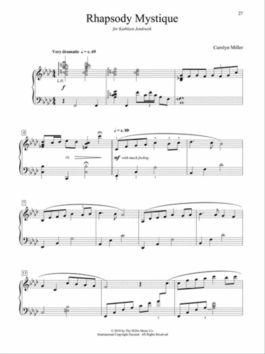 Rhapsody Rhapsody Piano scores gallery preview page 5