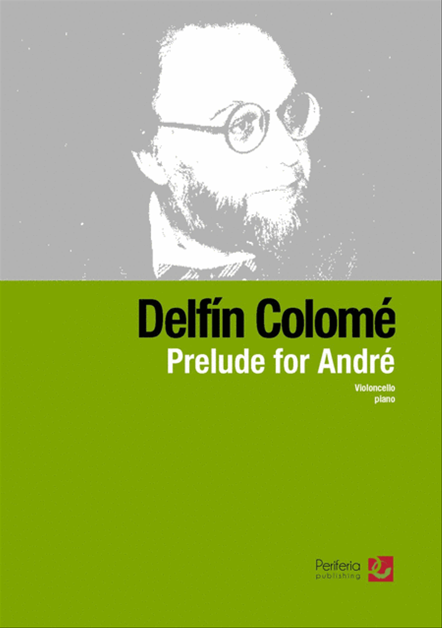 Prelude for André for Cello and Piano Piano Accompaniment scores gallery preview page 1