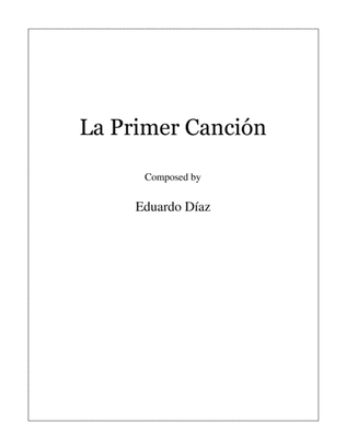 Book cover for La Primer Canción