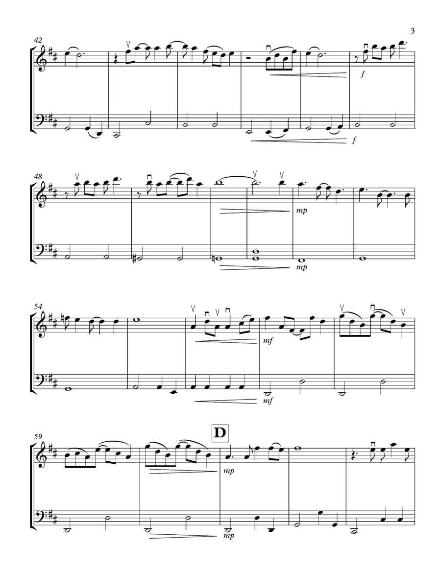 Your Song String Duet scores gallery preview page 3