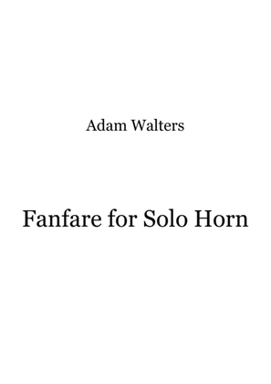 Fanfare for Solo Horn
