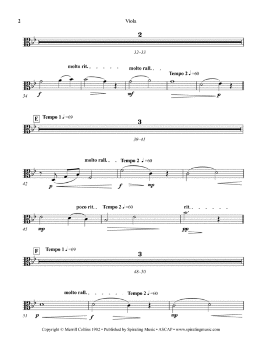 Soyez Gentille in Bb Viola Viola Solo scores gallery preview page 2