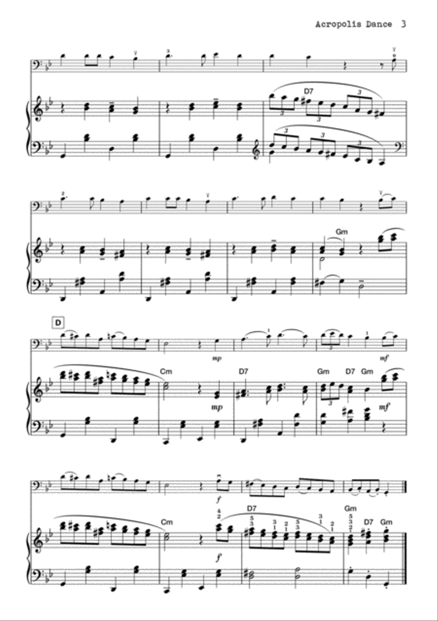 Cello Globetrotters + CD Cello Globetrotters + CD Piano Accompaniment scores gallery preview page 8