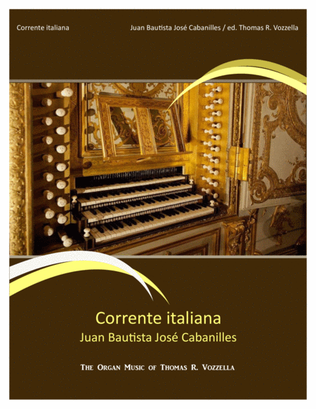 Book cover for Corrente italiana (Organ Solo)