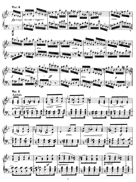 Variations Sérieuses in D minor - Felix Mendelssohn 