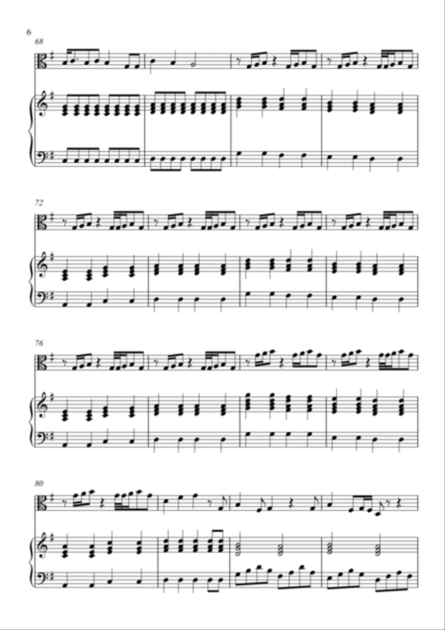 Welcome To The Black Parade Small Ensemble scores gallery preview page 6