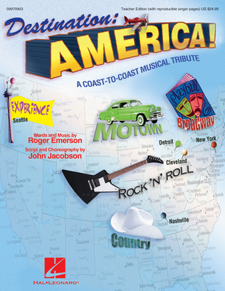 Book cover for Destination: America!