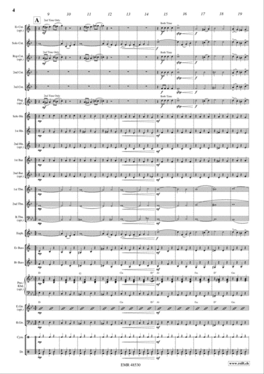 Happy Hour Brass Band scores gallery preview page 4
