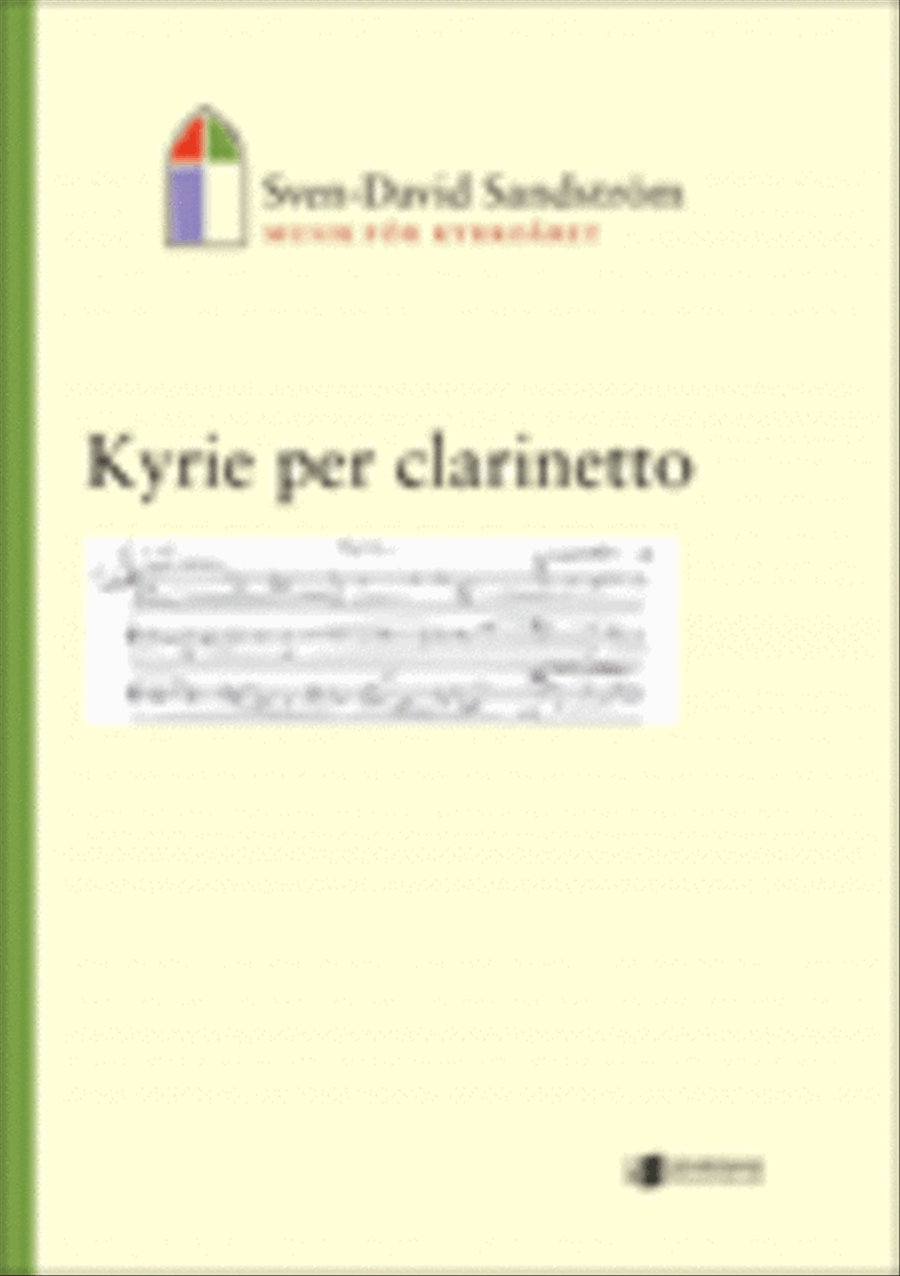 Kyrie per clarinetto Clarinet Solo scores gallery preview page 1