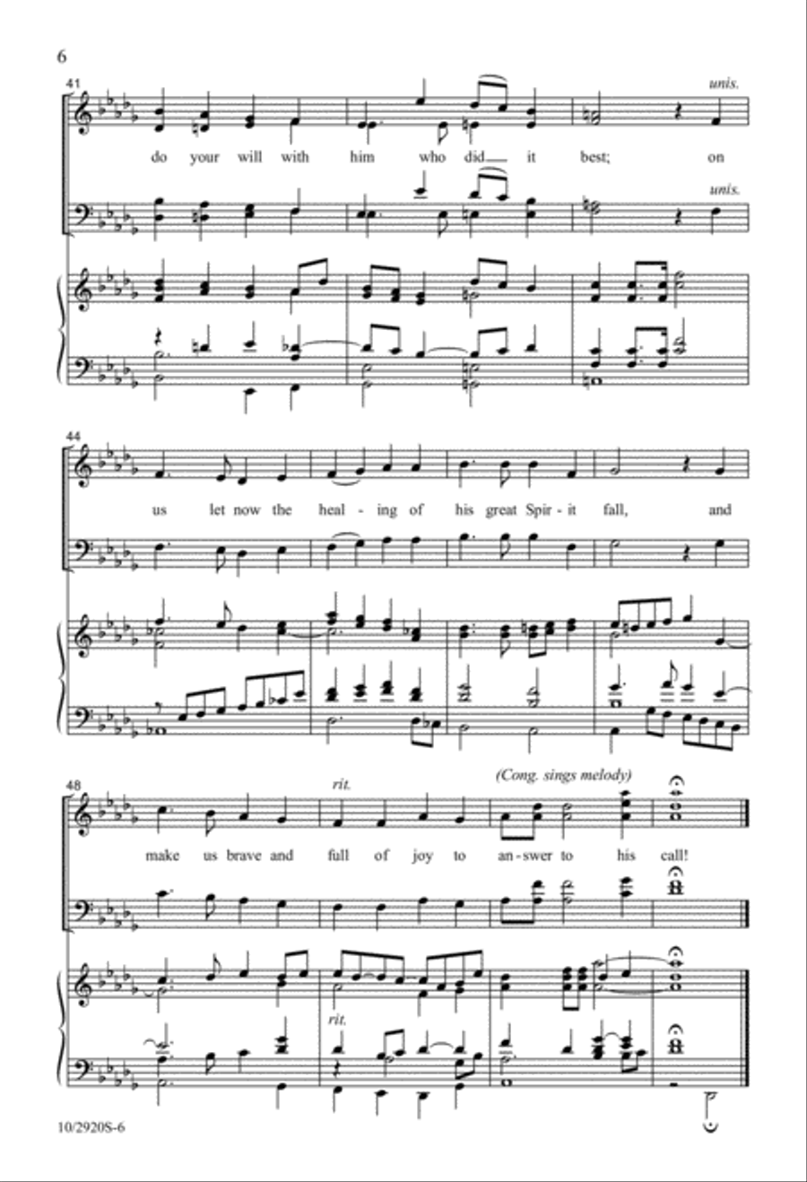 Before the Cross of Jesus SSA scores gallery preview page 5