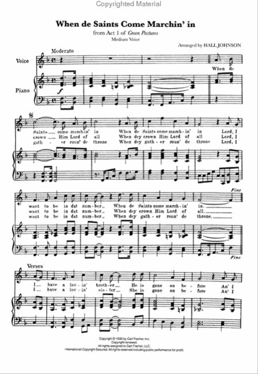 The Hall Johnson Collection Voice scores gallery preview page 3