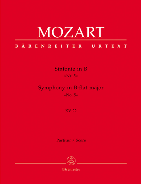 Symphony in B flat major  No. 5