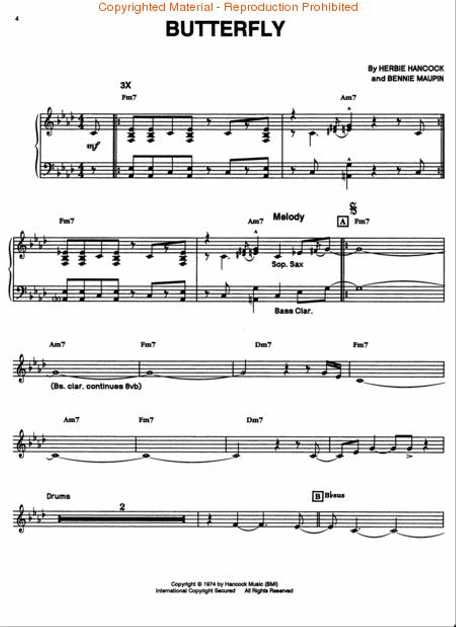 The Herbie Hancock Collection Piano Solo scores gallery preview page 2