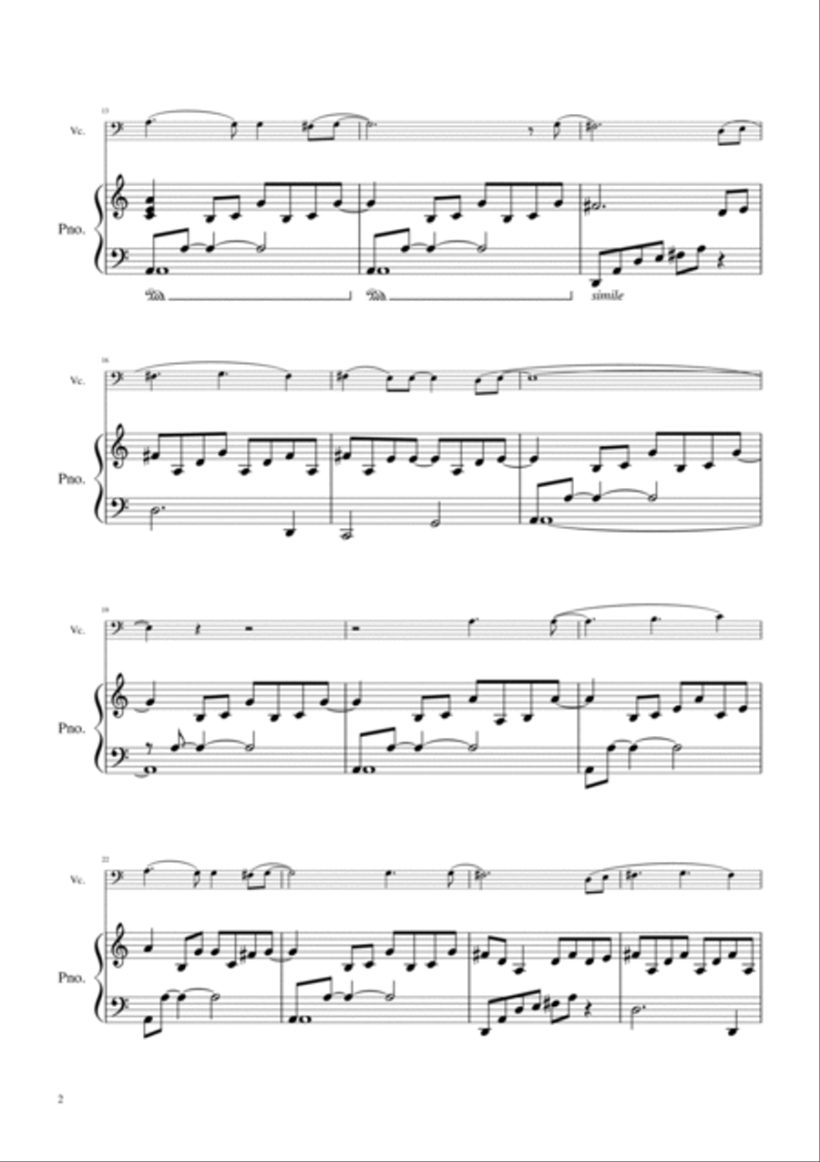 Rowena Piano scores gallery preview page 4