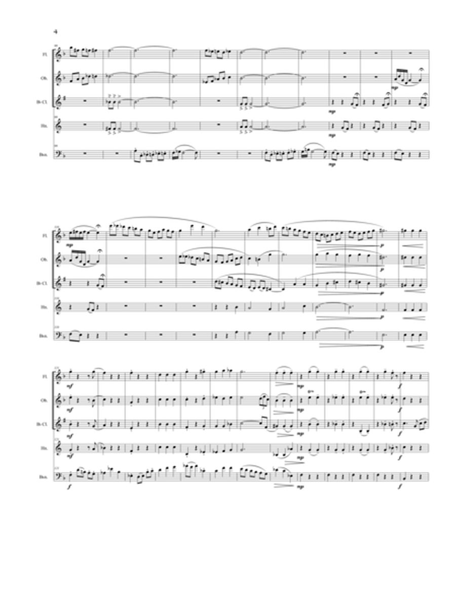 Waltz for Wind Quintet Op. 5