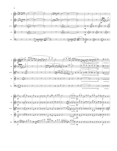 Waltz for Wind Quintet Op. 5