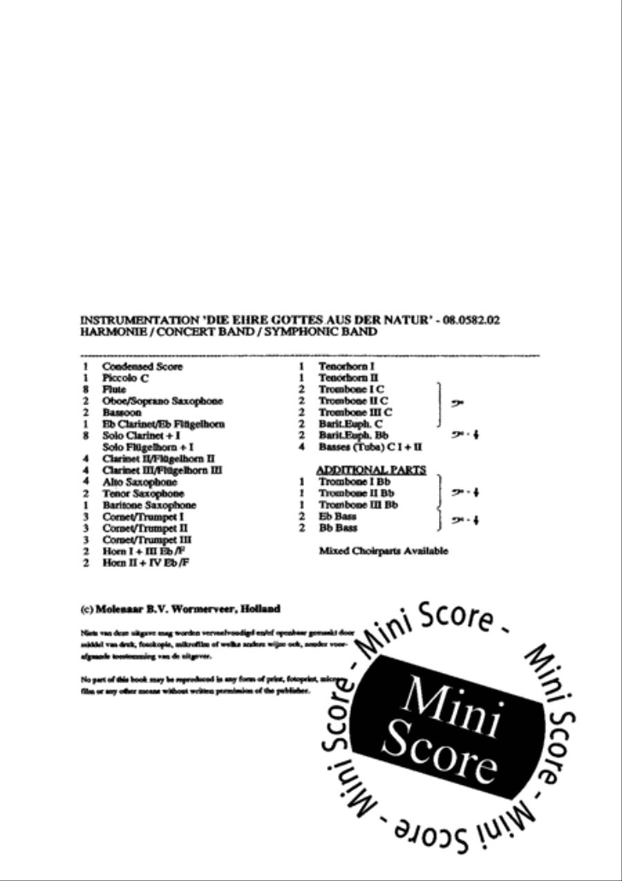 Three songs from the 19th century 4-Part scores gallery preview page 4