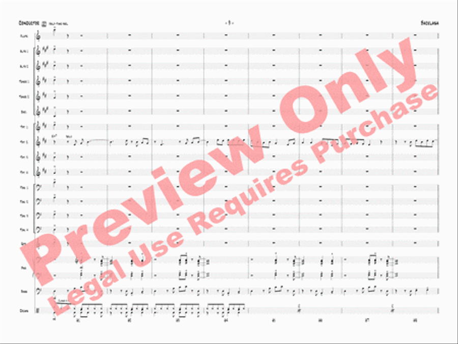 Backlash Backlash Jazz Ensemble scores gallery preview page 12