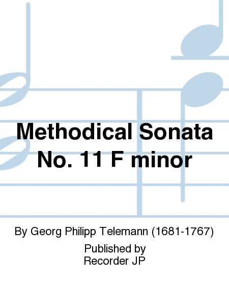 Methodical Sonata No. 11 F minor