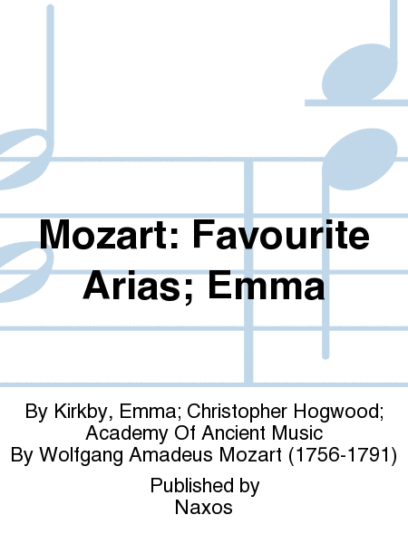 Mozart: Favourite Arias; Emma