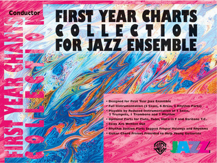 Book cover for First Year Charts Collection for Jazz Ensemble