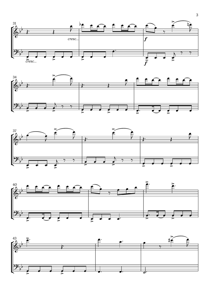 Beautiful Things Chamber Music scores gallery preview page 3