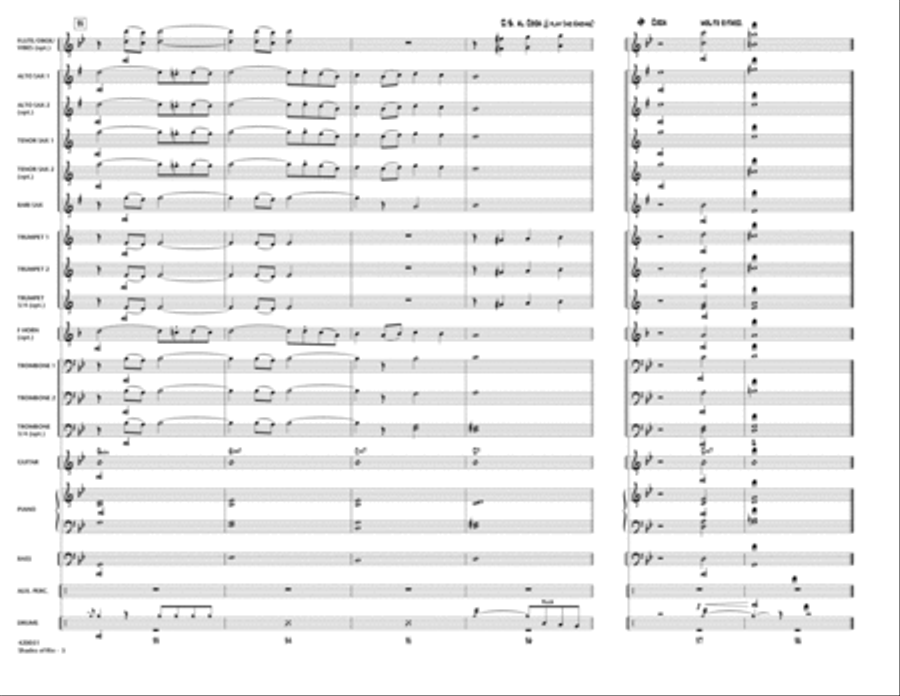 Shades of Rio Jazz Ensemble scores gallery preview page 5