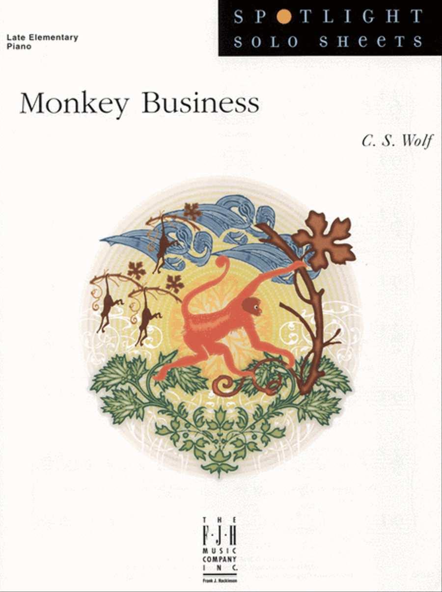 Monkey Business Easy Piano scores gallery preview page 2